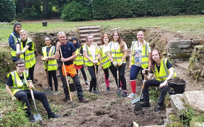 We help out with advice and plant selection at Wentworth Woodhouse
